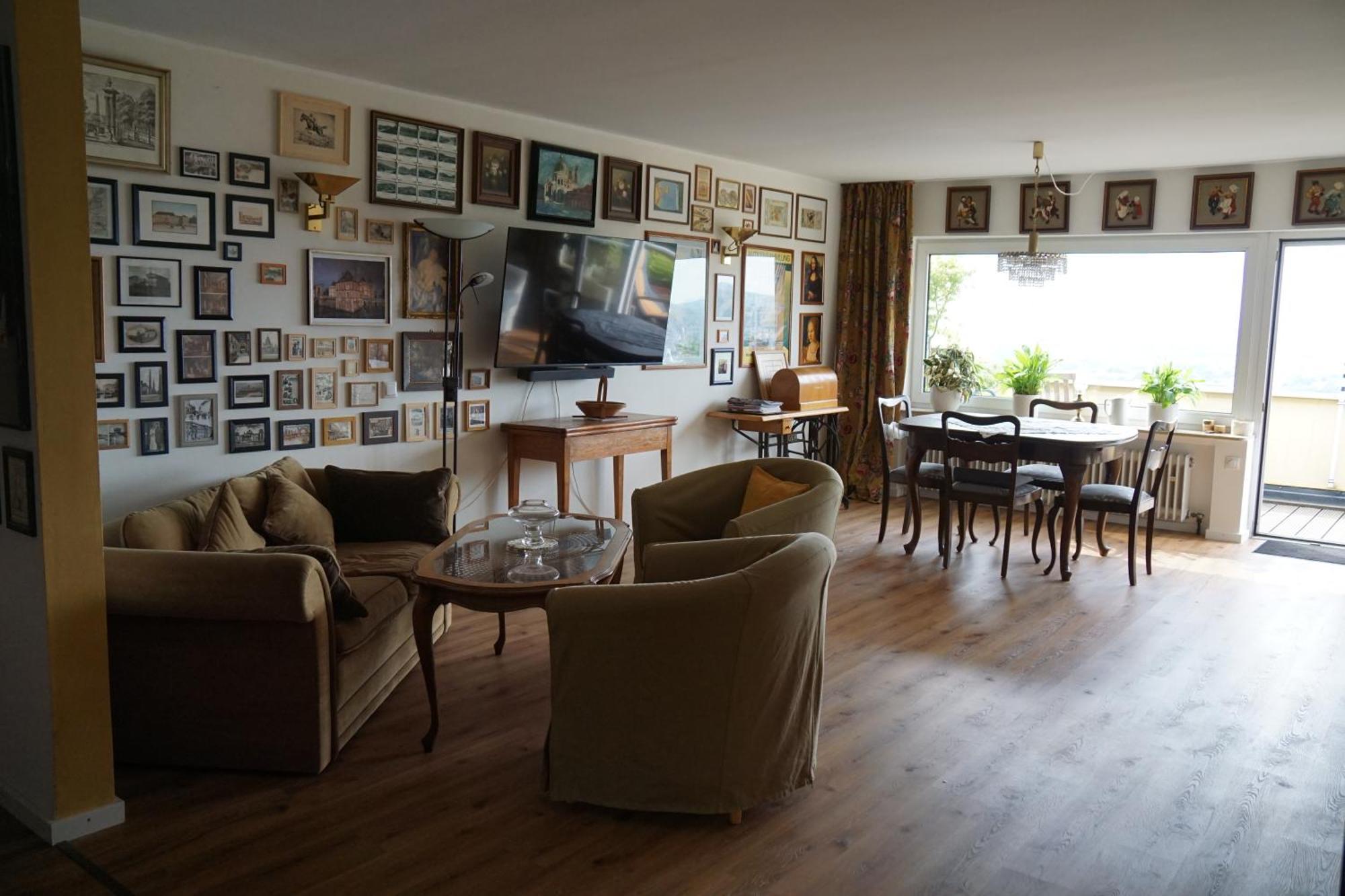 Rheinblick Am Rheinsteig Zur Festung Ehrenbreitstein Mit Balkon Und Sauna Urbar  Zewnętrze zdjęcie